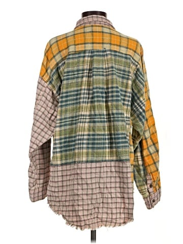 BDG Long Sleeve Button-Down Shirt (view 2)