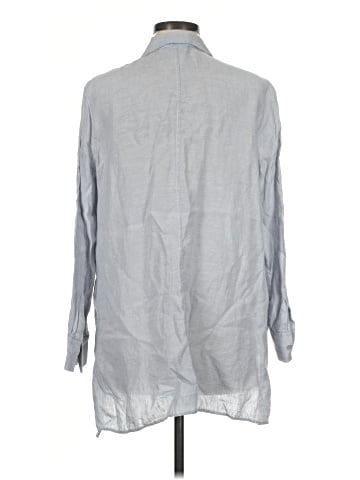 Lafayette 148 New York Long Sleeve Button-Down Shirt (view 2)