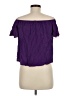 Peppermint Purple Short Sleeve Blouse Size S - photo 2