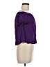 Peppermint Purple Short Sleeve Blouse Size S - photo 4