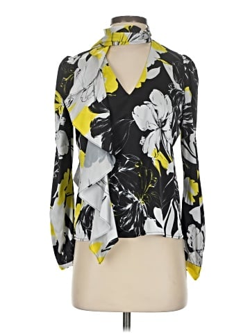 Bebe Long Sleeve Blouse (view 1)