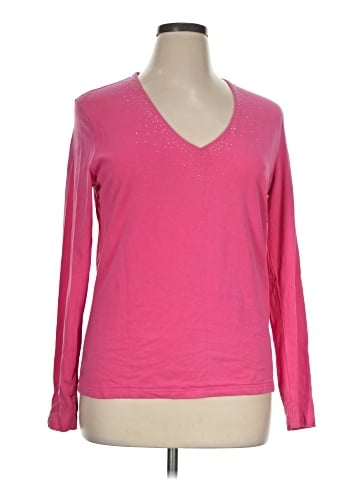 Faded Glory Long Sleeve Top (view 1)