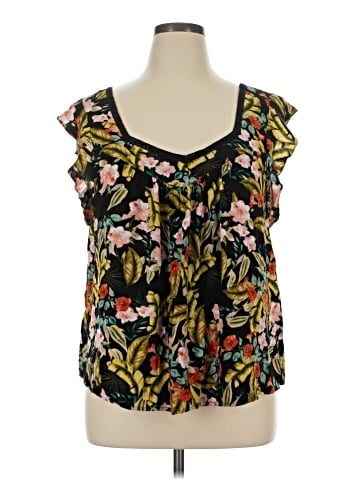 Jessica Simpson Short Sleeve Blouse (view 1)