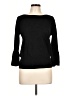 August Silk Black Pullover Sweater Size L - photo 1