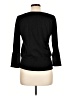 August Silk Black Pullover Sweater Size L - photo 2