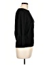 August Silk Black Pullover Sweater Size L - photo 4