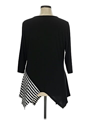 NY Collection Long Sleeve Blouse (view 2)