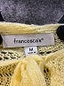 Francesca's 100% Acrylic Yellow Pullover Sweater Size M - photo 7
