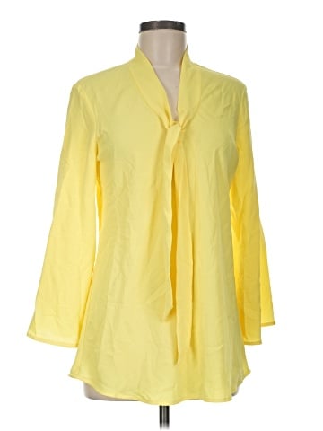 Black Label by Evan Picone 3/4 Sleeve Blouse (view 1)
