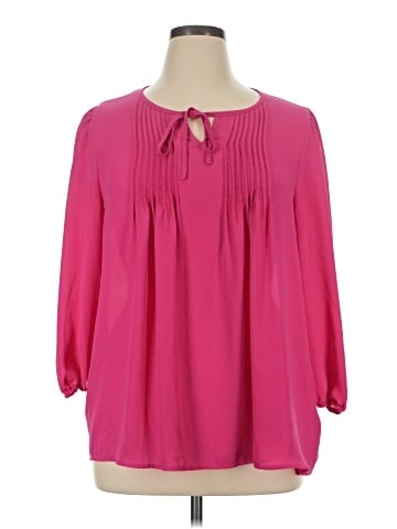 Counterparts 3/4 Sleeve Blouse (view 1)