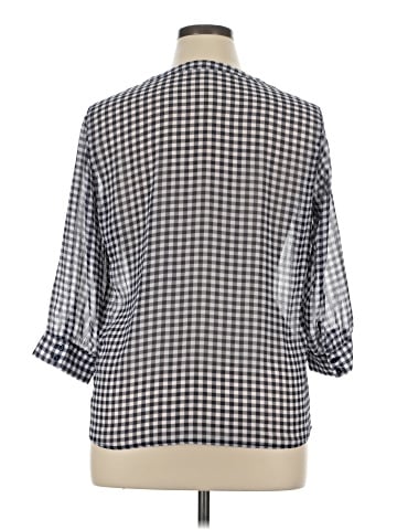 Talbots Outlet 3/4 Sleeve Blouse (view 2)