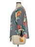 Ruby Rd. 100% Polyester Floral Teal 3/4 Sleeve Blouse Size XL Petite - photo 5