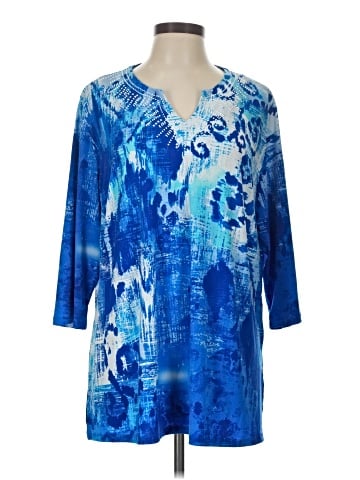 TanJay 3/4 Sleeve Blouse (view 1)