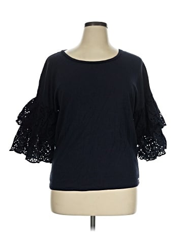 DKNY 3/4 Sleeve T-Shirt (view 1)