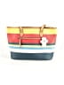 Giani Bernini Stripes Blue Yellow Tote One size - photo 3