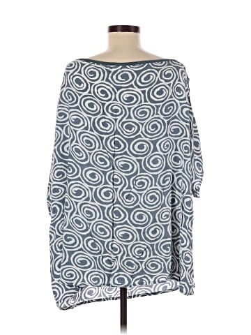 Tangerine 3/4 Sleeve Blouse (view 2)