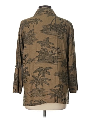 Coldwater Creek 3/4 Sleeve Button-Down Shirt (view 2)