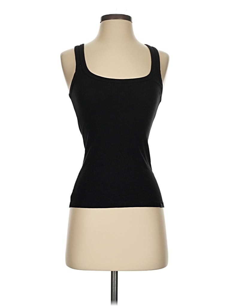 Pre-owned Set Tank Top Black Strapless Neckline Tops