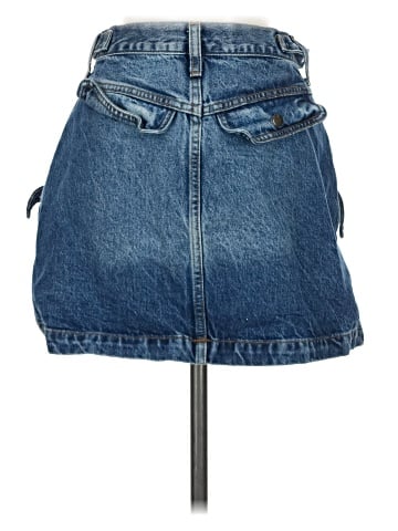 RE/DONE Denim Skirt (view 2)