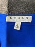 Chaus 100% Polyester Blue 3/4 Sleeve Blouse Size L - photo 7