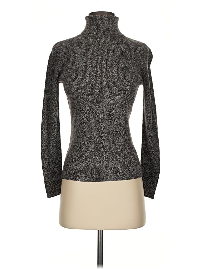 Pre-owned Ann Taylor Turtleneck Sweater In Gray