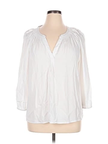 Crown & Ivy 3/4 Sleeve Blouse (view 1)