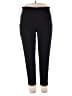 Ruby Rd. Solid Black Active Pants Size 18 - photo 1