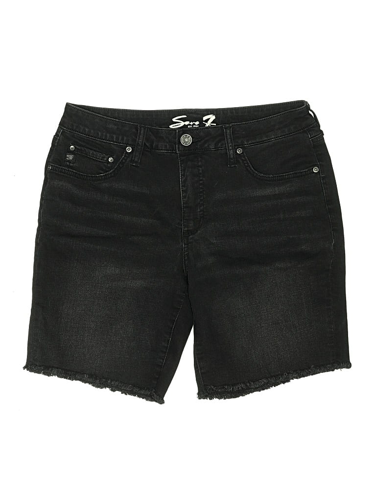 Pre-owned Seven7 Denim Shorts In Black