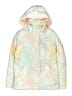 Roxy Girl 100% Polyester Print White Snow Jacket Size 14 - photo 1