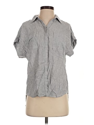 Caslon Short Sleeve Button-Down Shirt (view 1)