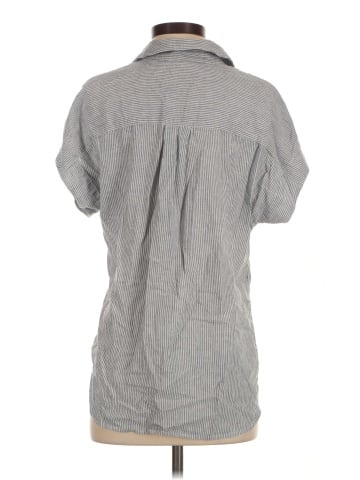 Caslon Short Sleeve Button-Down Shirt (view 2)