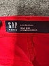 Gap Color Block Red Jeans Size 6 - photo 7