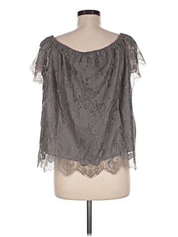 Gold Hawk Short Sleeve Blouse (view 2)