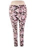Ideology Print Pink Active Pants Size 2X - photo 1