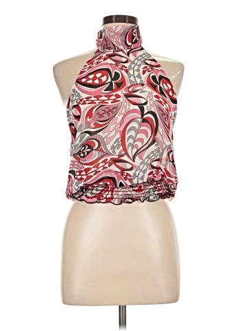 Chocolate Sleeveless Blouse (view 1)