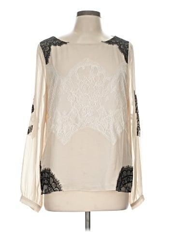 Ann Taylor Long Sleeve Blouse (view 1)