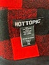 Hot Topic 100% Polyester Plaid Red Jacket Size XL - photo 6