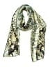 Chico's 100% Polyester Animal Print Green Scarf One size - photo 1