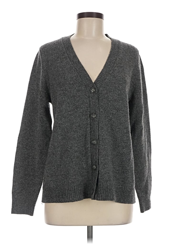 Pre-owned L.l.bean Cardigan Sweater In Gray