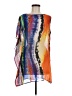 Echo 100% Polyester Orange Kimono Size M - photo 1