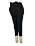 Gap Fit Solid Black Active Pants Size Lg Maternity - photo 1