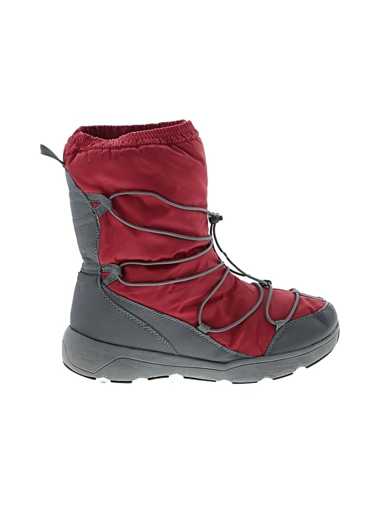Pre-owned Lands' End Boots In Red