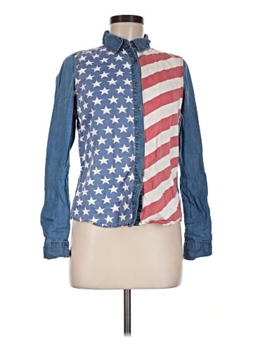 Forever 21 Long Sleeve Button-Down Shirt (view 1)