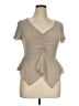 Shein Tan Short Sleeve T-Shirt Size XL - photo 1
