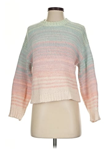 Aqua Pullover Sweater (view 1)
