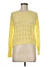 Francesca's 100% Acrylic Yellow Pullover Sweater Size M - photo 1