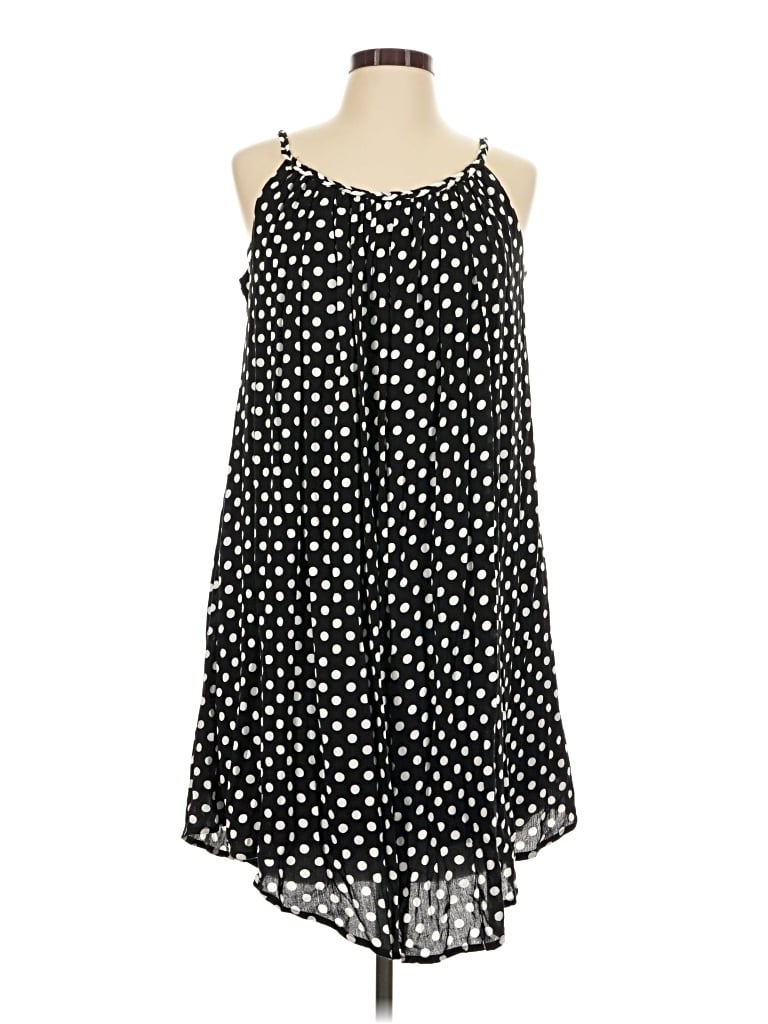Pre-owned Nina Leonard Casual Dress In Black