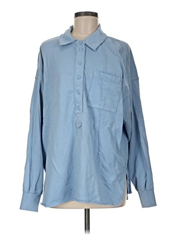 Aerie Long Sleeve Polo (view 1)