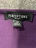 Perceptions Purple Jacket Size 3X - photo 6