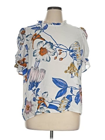 Gibson Short Sleeve Blouse (view 1)